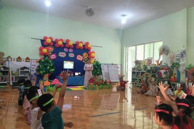 Trường mầm non Họa Mi tổ chức thao giảng vòng II chào mừng ngày Quốc tế phụ nữ 8/3/2025